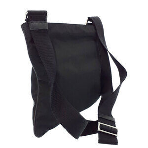 Prada Tessuto saffiano Crossbody bag Nero messenger Black Leather